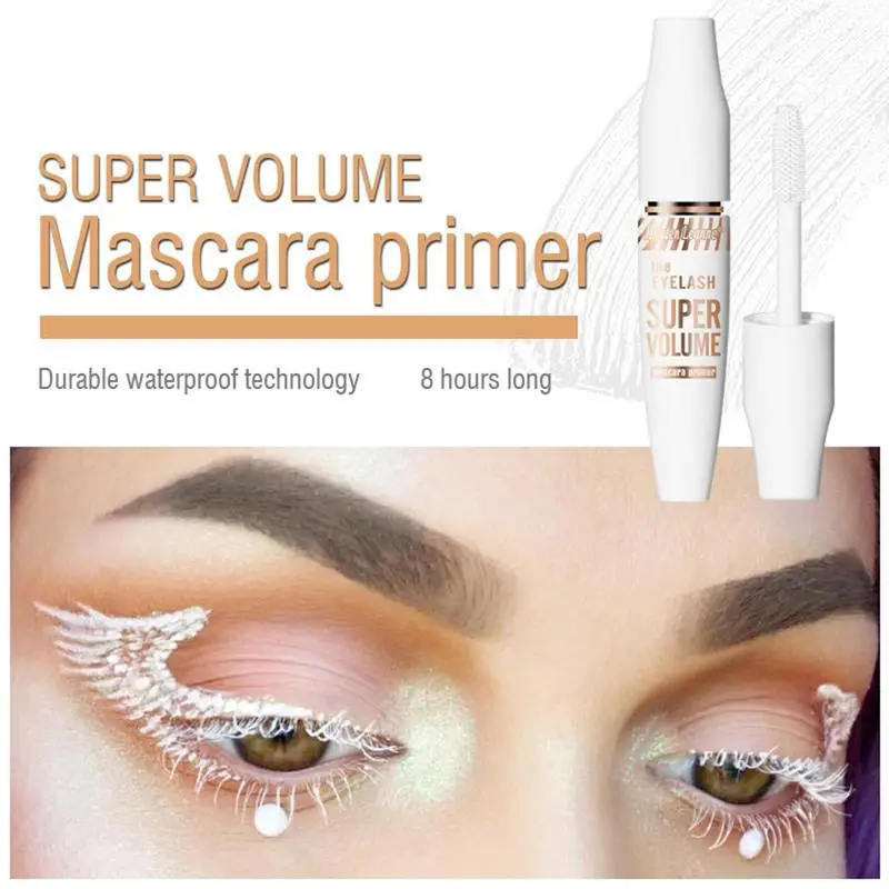 Mascara Primer Base Waterproof Long-lasting Volume Mascara Curling Eyelashes Plump Mascaras Curling Eyelashes Serum Cosmetics