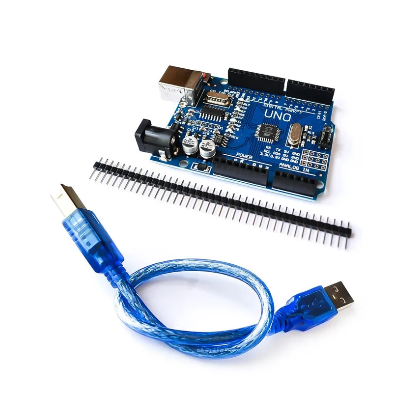 Uno R3 Development Board Improved Version Enhanced Version Atmega328p Microcontroller Development Board Blue Board