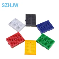 SYB-170 Mini Solderless Prototype Breadboard 170 Tie-points 35*47*8.5mm for arduino Diy Kit