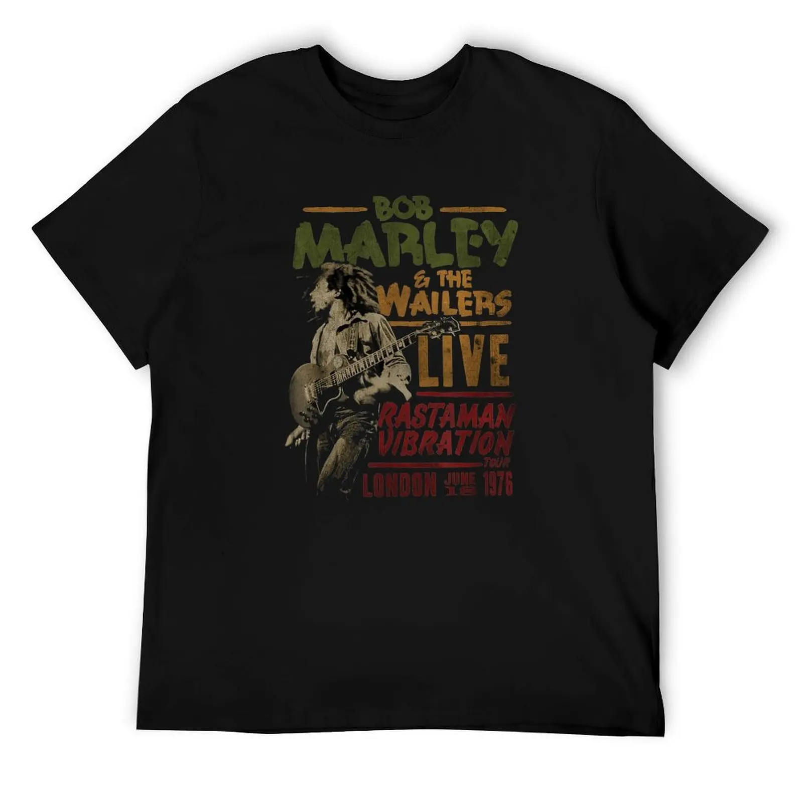 

Wailers Live T-Shirt man t shirt cotton t shirt men 100% cotton luxury brand T-Shirt