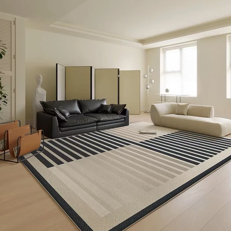 

VIKAMA Modern Geometric Patchwork Carpet, Non - Slip & Fade - Resistant, Living Room Use, Home Decor