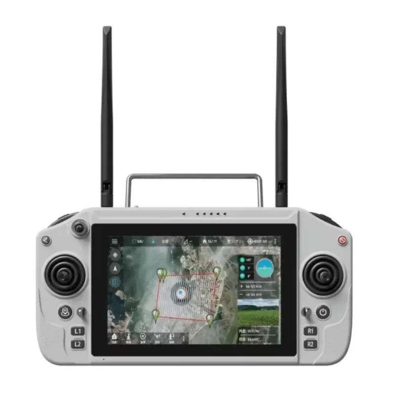 

Remote control 7 inch high definition screen 2.4G 5.8G dual frequency 30km remote image transmission drone