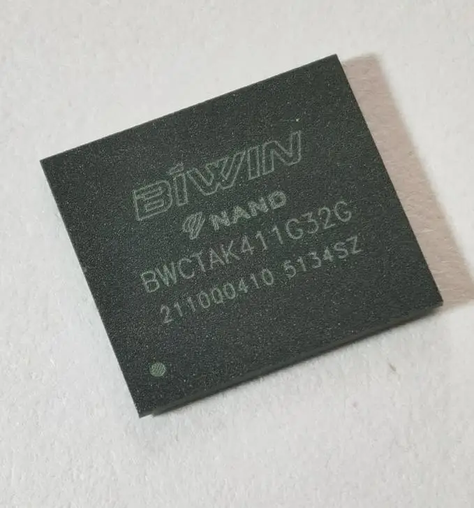 

5 pcs/Lot bwctak411g32 Original BWCTAK411G32G Baiwei Storage 32GB 153eMMC Flash Font Library IC 0-10