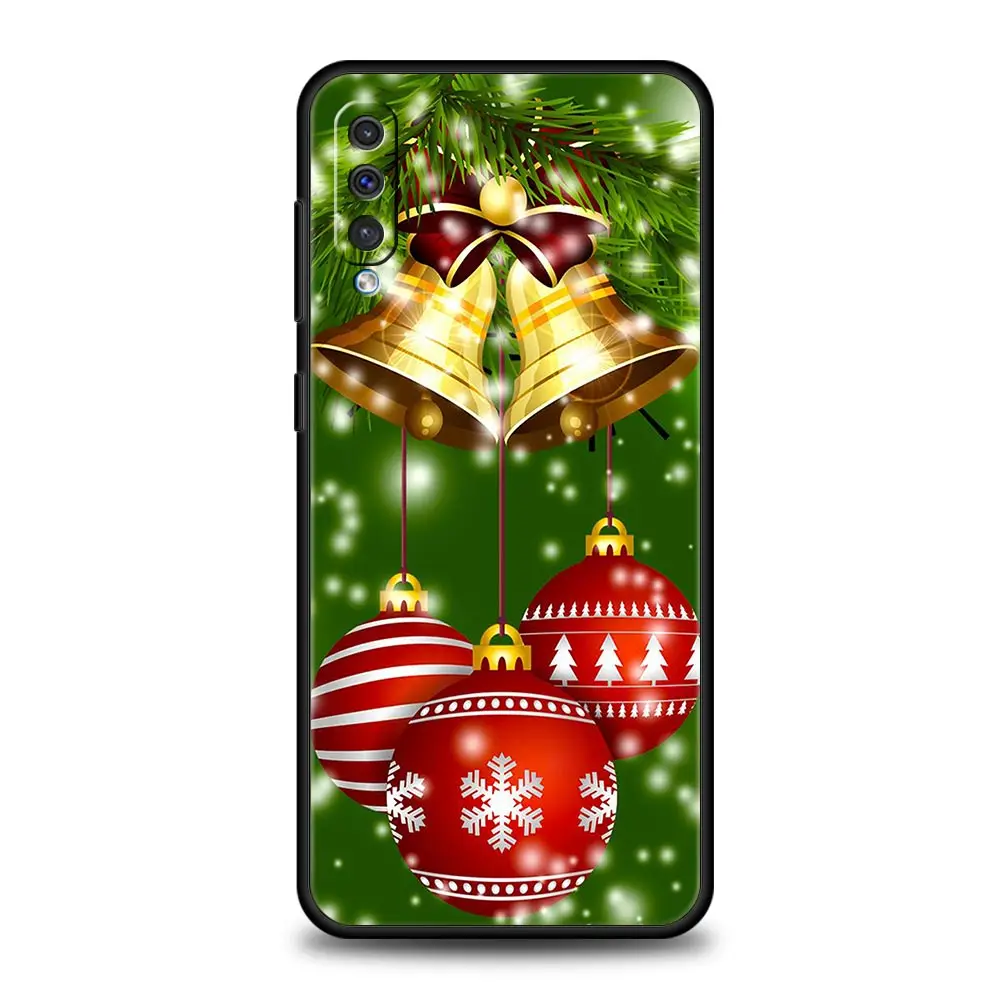 Christmas New Year Cartoon Phone Case For Samsung A54 A34 A14 A04 A72 A52 A70 A50 A12 A22 A32 5G A20e A30 A02 A10 A20s A40 Cover