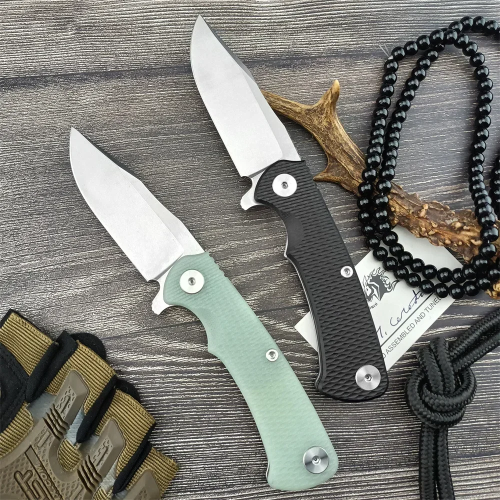 

XM18 Folding Blade Knife D2 Steel G10 Handle Flipper Assisted Tactical Pocket Knives Self Defense EDC Multitools