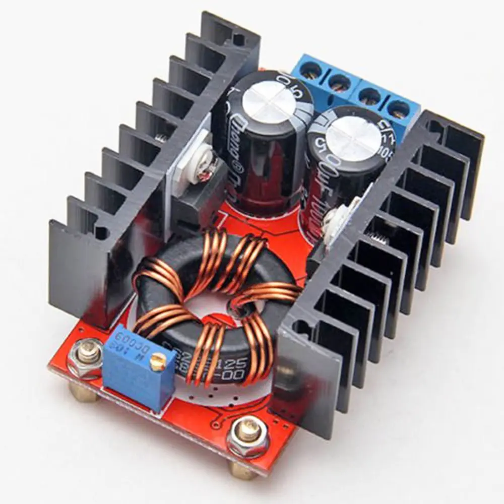 150W DC-DC 10-32V to 12-35V Step Up Boost Converter Module Adjustable Power Voltage