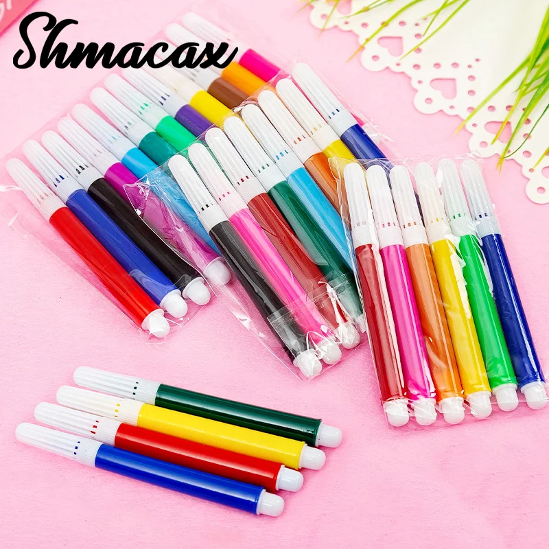 

Mini Color Pen Children Kindergarten Coloring Painting Watercolor Pen Graffiti Stationery