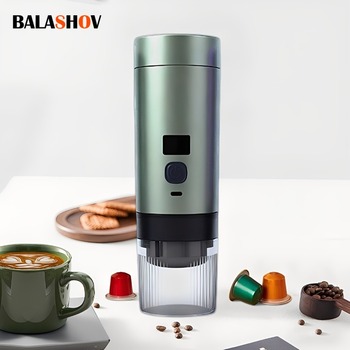 Portable Espresso Coffee Machine Heating Coffee Maker Rechargeable Concentrated Extraction Espresso Machine for Travel Office Portable Espresso Coffee Machine Heating Coffee Maker Rechargeable Concentrated Extraction Espresso Machine for Travel Office