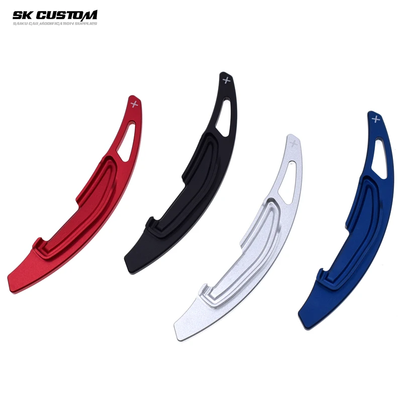 SK CUSTOM for BMW M2 F87 M3 F80 M4 F82 F83 M5 F10 M6 F12 F13 X5M F85 X6M F86 aluminum alloy steering wheel paddle shifters