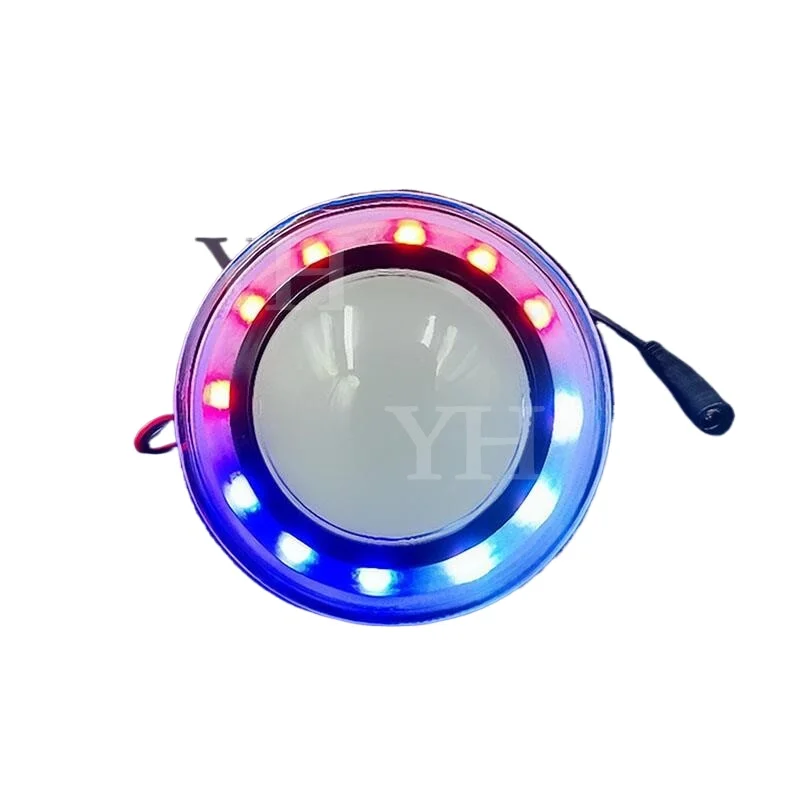 85MM Arcade Game Button Self Reset Acrylic LED Light Key for Coin Operated Machine Accessories