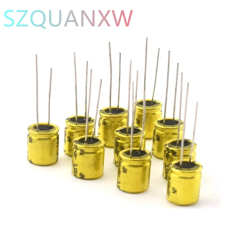 10 pz 100 V NP Altoparlante Senza Elettrodi Condensatore Audio Frequenza Non Polarità 1 UF 1.5 UF 2.2 UF 3.3 UF 4.7 UF Crossover Polipropilene