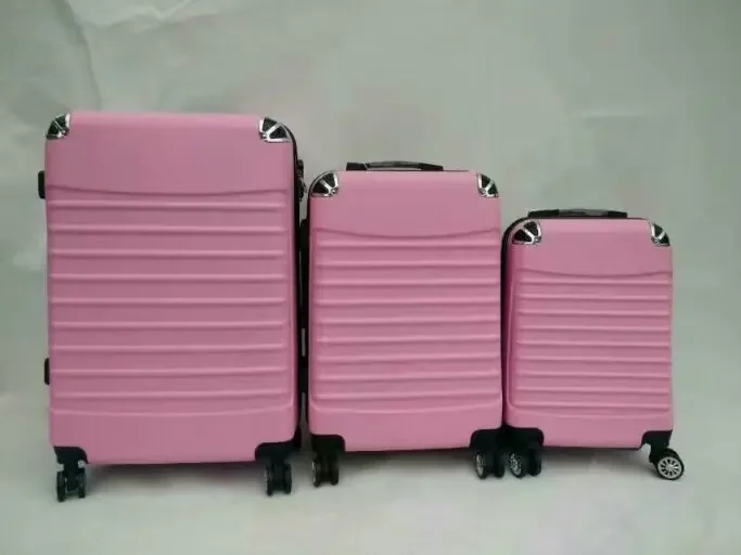 (24) Customized Three-piece Set of Travel Luggage with Swivel Wheels