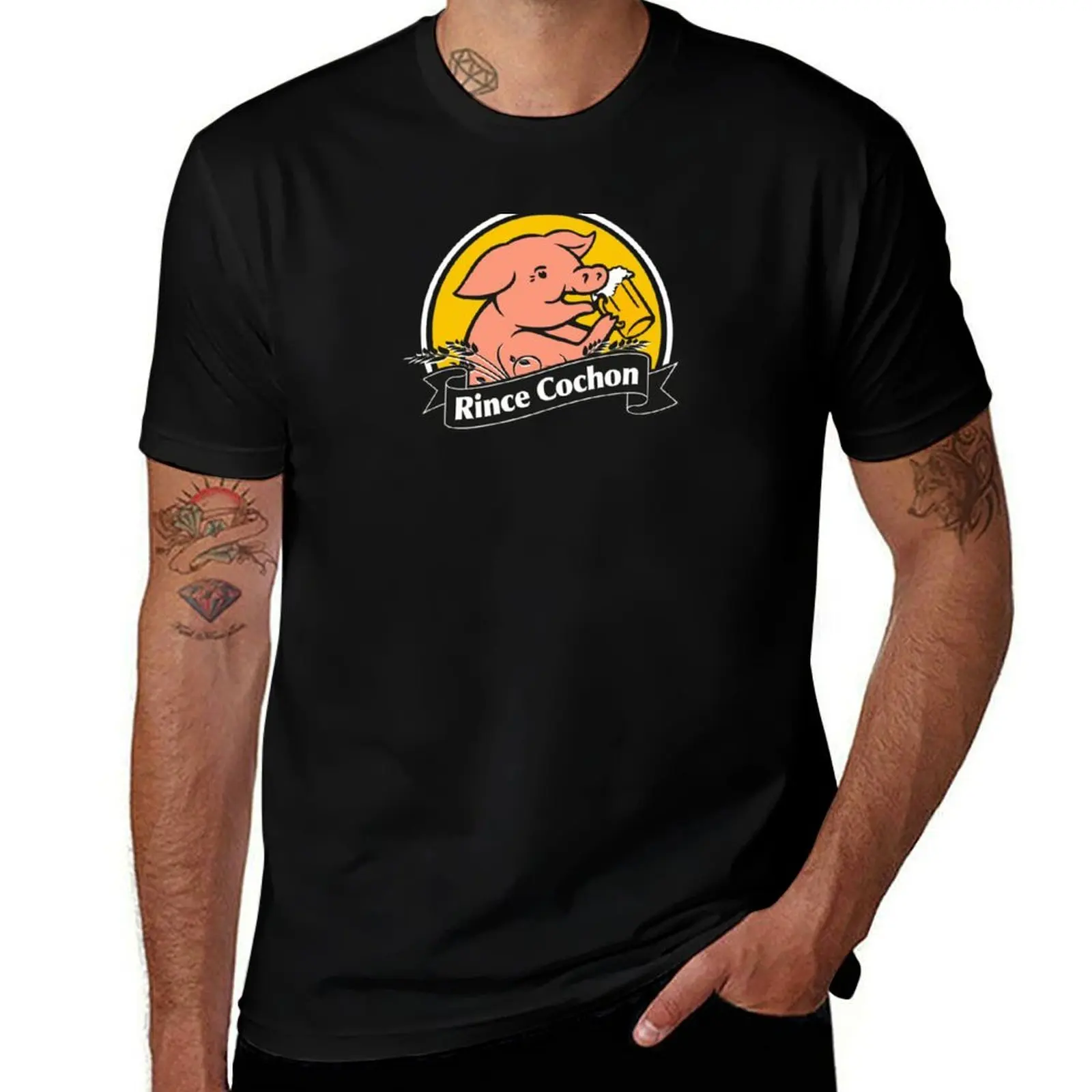 

Belgian Brewery T-Shirt vintage graphic tee summer shirt topping oversizeds plain black t shirts men