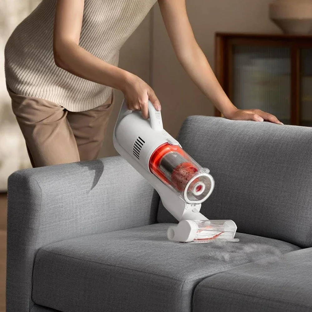 XIAOMI MIJIA Handheld Wireless Vacuum Cleaner 3C Home Car Household Wireless Sweep 120AW Cyclone Suction Multifunctional Brush