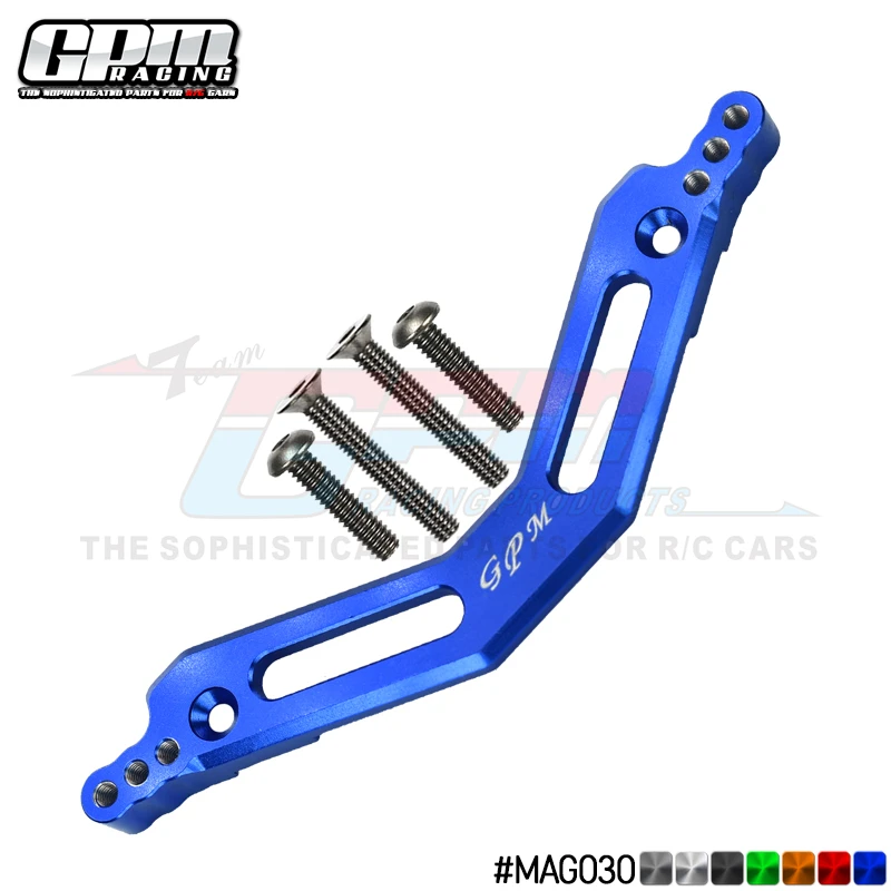 GPM Aluminum Rear Damper Mount For ARRMA 1/10 Granite 4X4 Mega Big Rock Senton