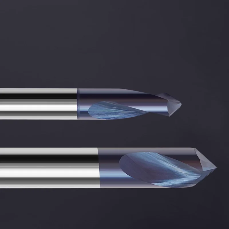 CNC Spot Drill Carbide Tungsten Center Bit 90° 1-20mm Chamfer Location Prepare Guide Pilot Hole CNC Machine Tool