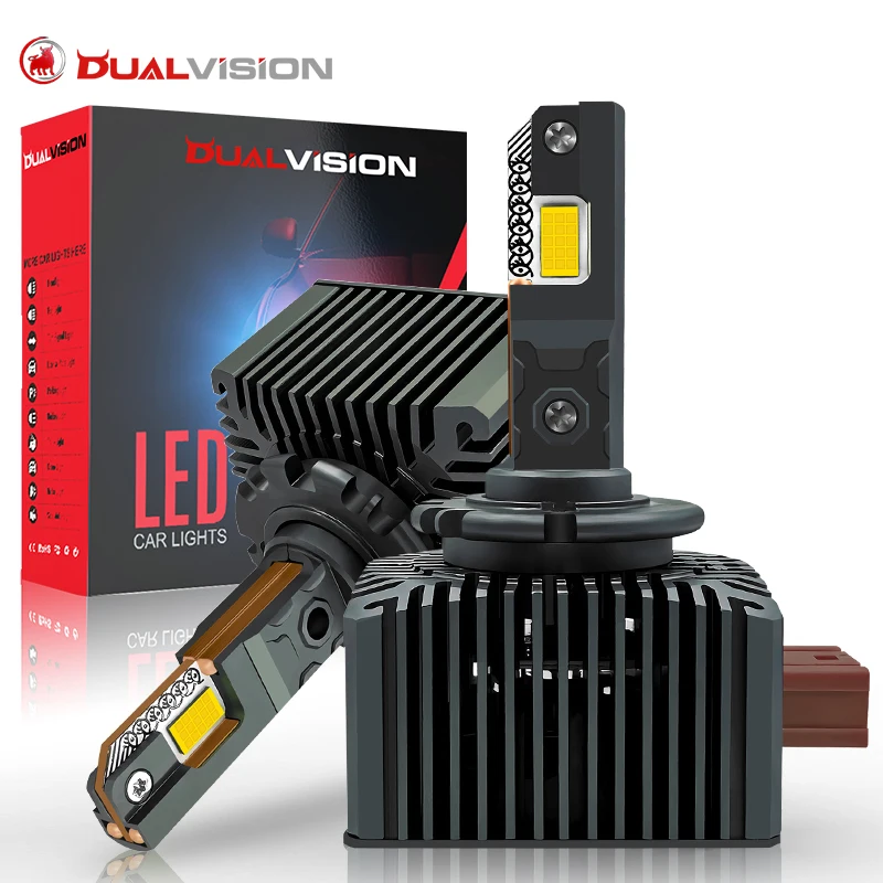 

2PCS D1S D3S LED Car Headlights HID Bulbs 400W D2S D4S D8S D1R D3R Lamp Canbus No errors Auto Light White 6500K 12V 24V 500000LM