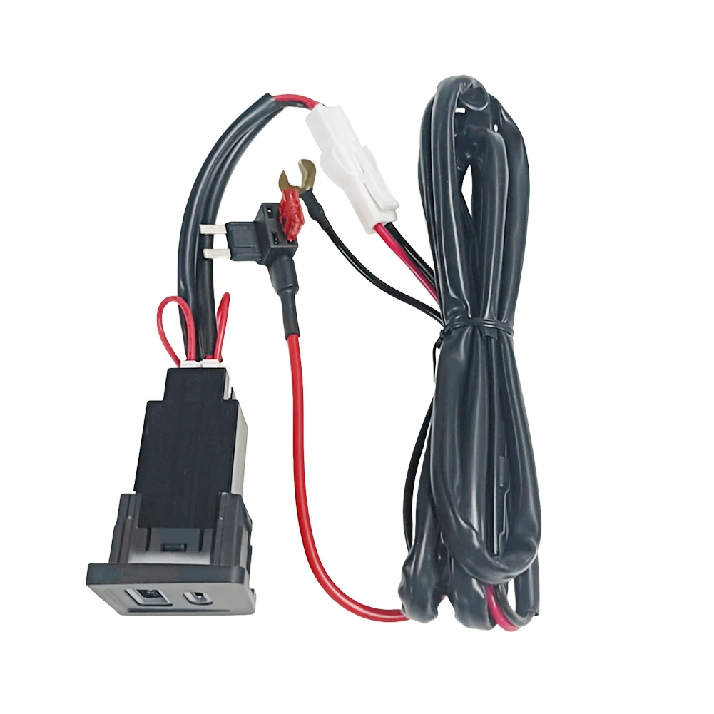 

Автомобильное зарядное устройство с двумя разъемами USB типа C PD + QC3.0 USB C Автомобильное зарядное устройство для быстрой зарядки Автомобильный адаптер для телефона для VW Multivan T5 2003-2015