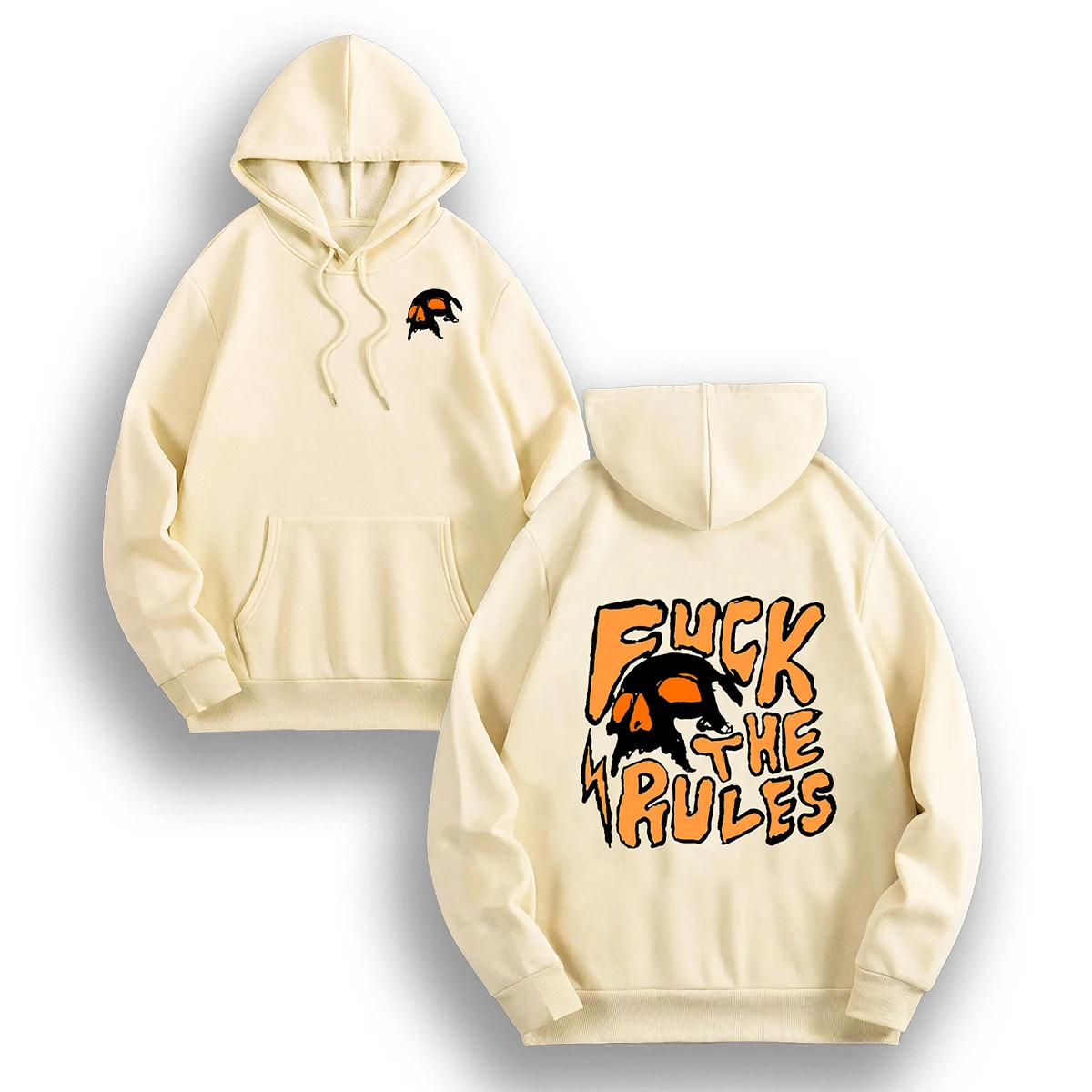 เสื้อสเวตเชิ้ตมีฮู้ดลำลองสำหรับฤดูใบไม้ผลิฤดูใบไม้ร่วงของผู้ชาย - เสื้อสวมหัวที่ให้ความอบอุ่นนุ่มนวลพร้อมฮู้ดปรับได้ ทรงหลวมสำหรับการเดินทางในชีวิตประจำวันและวันหยุดสุดสัปดาห์