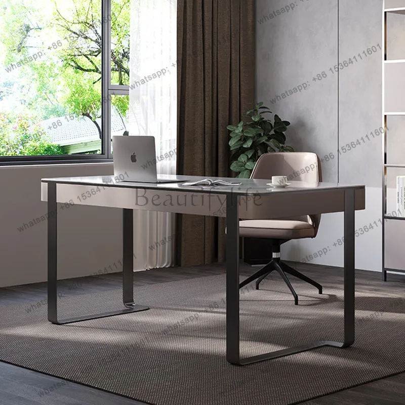PG Computer Decoration Office Desk Gaming European Nordic Storage Design Office Desk Aesthetic Modern Scrivania Trendy Furniture