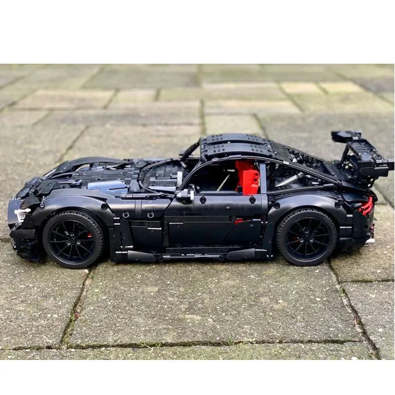 MOC-98023 Neues Supercar GT R Black Series 1:8 Montagebausteine-Modell • 2660 Teile Erwachsene Kinder Geburtstag Spielzeug Geschenk Geschenk