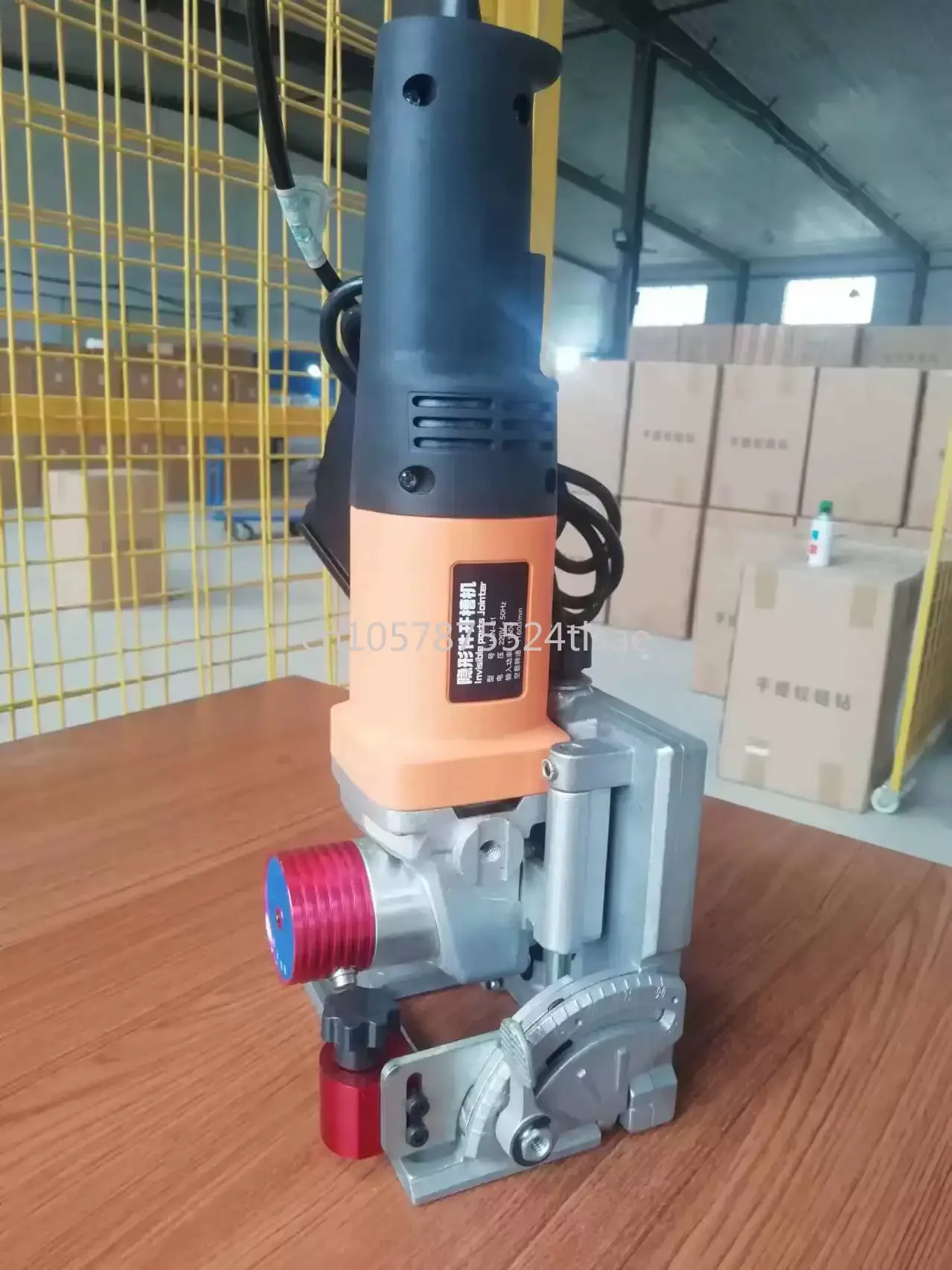 Portable Woodworking Slotting Machine Invisible Parts 45 ° Splicing Home Improvement Wardrobe Cabinet Punching Open Cabinet