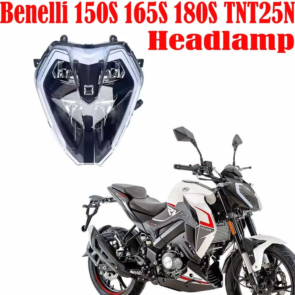 Motorcycle Keeway RKF 125 Headlight Headlamp Head Light Lamp Fit Benelli 150S 165S 180S TNT25N