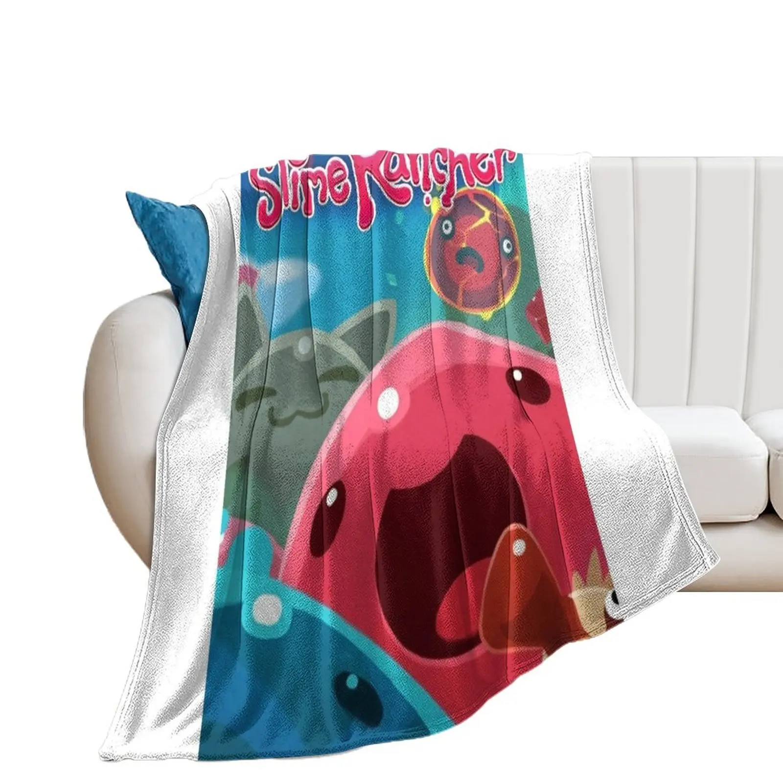 Slime rancher Throw Blanket warm winter blankets and throws Blankets