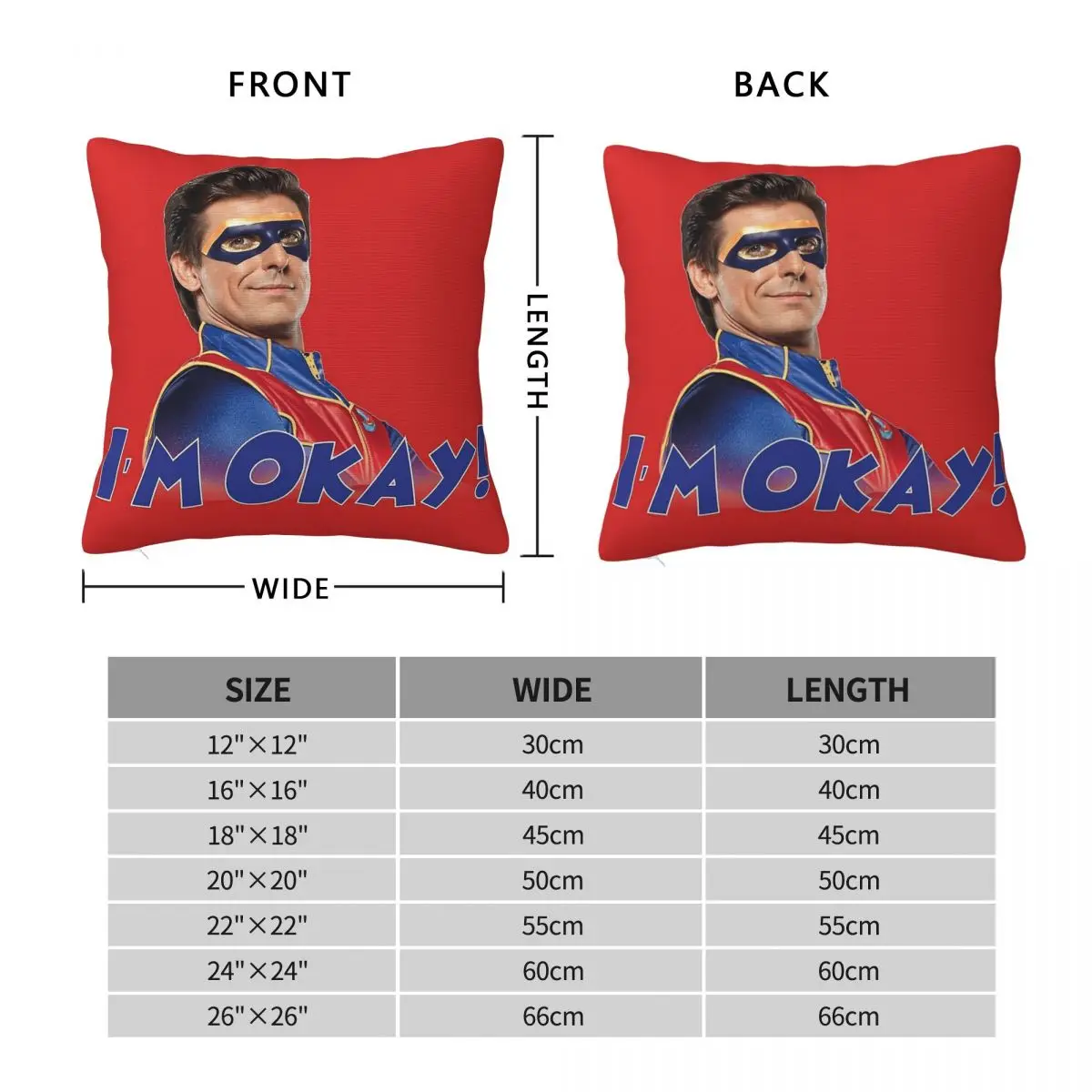 Henry Danger Ray Manchester Pillowcase Polyester Linen Velvet Creative Zip Decorative Pillow Case Car Cushion Cover
