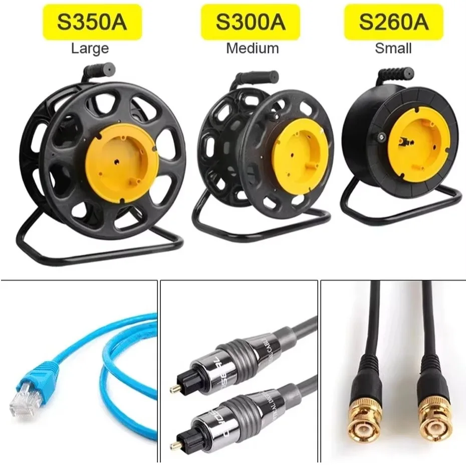 

Optical Mobile Cable Reel Portable Fiber Empty Disk Fiber Optic Cable Tray for Types of Wire and Cable Reels Mobile Cable Reel