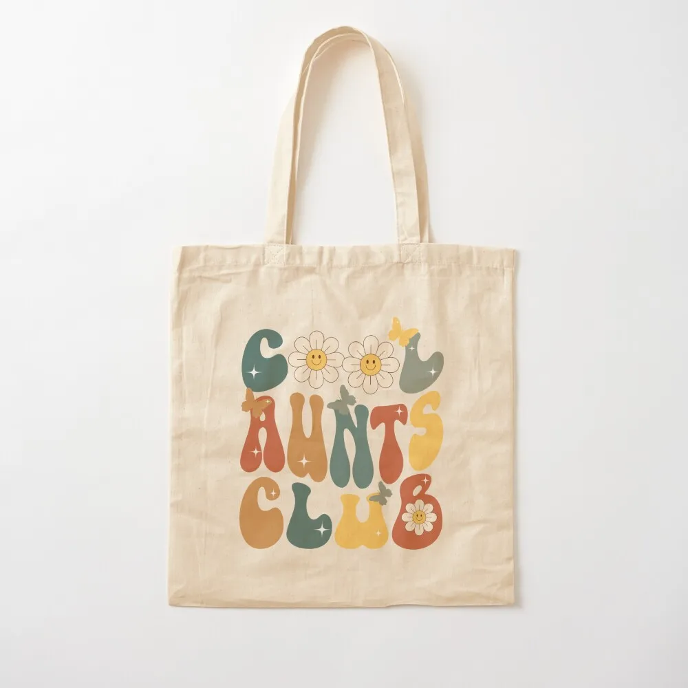Cool Aunts Club Tote Bag shopper bag woman custom fabric bag tote university