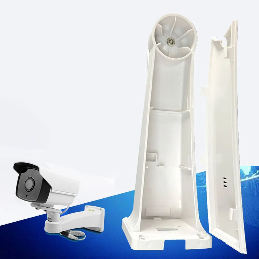 

1pc Waterproof Security Camera Wall Mount Ceiling Mount Camera Bracket With Level Plastic Camera Wall Ceiling Mounting Bracket
