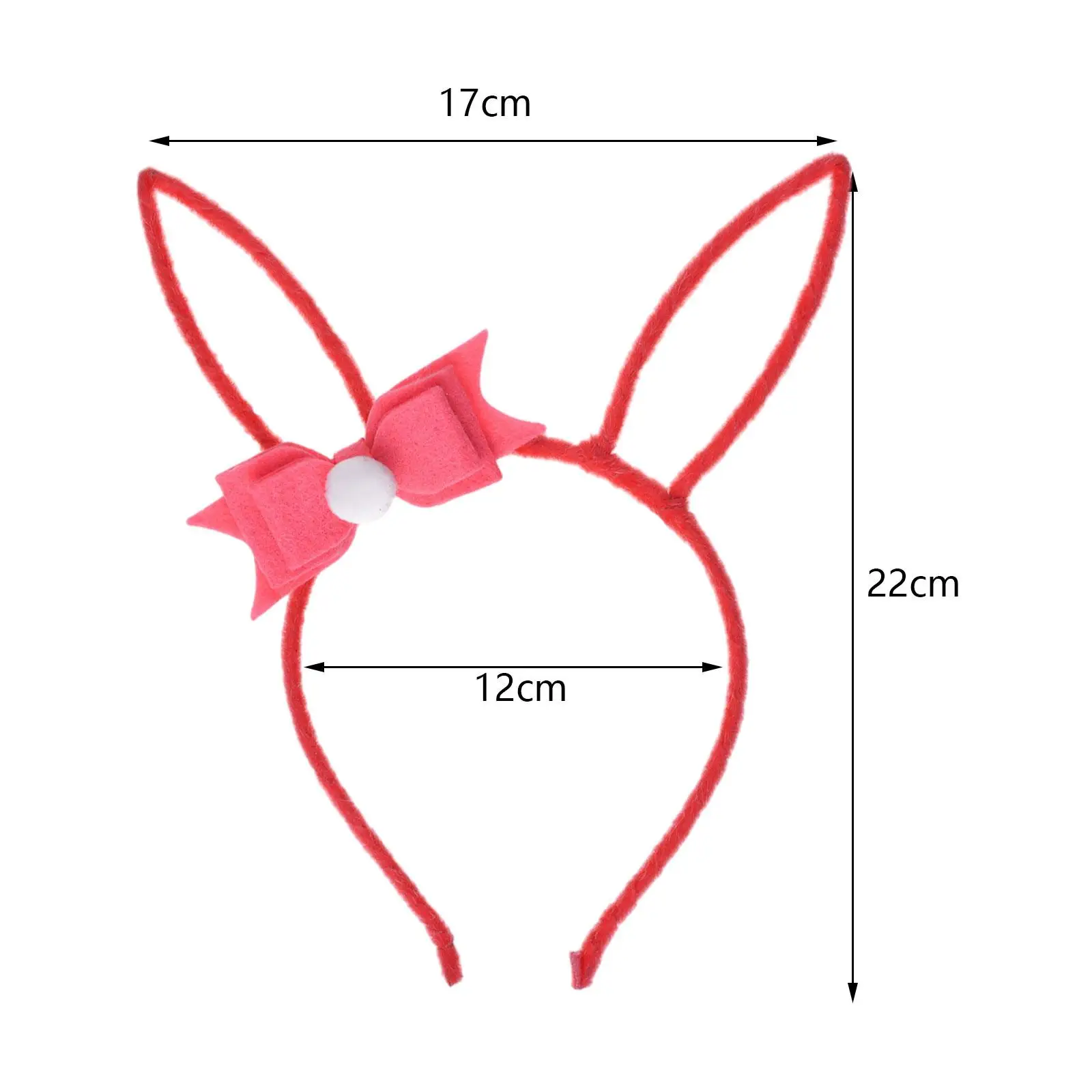 봉제 토끼 귀 머리띠 멋진 드레스 사랑스러운 부활절 귀 머리 후프 의상 액세서리 어린이, 파티 장식 크리스마스