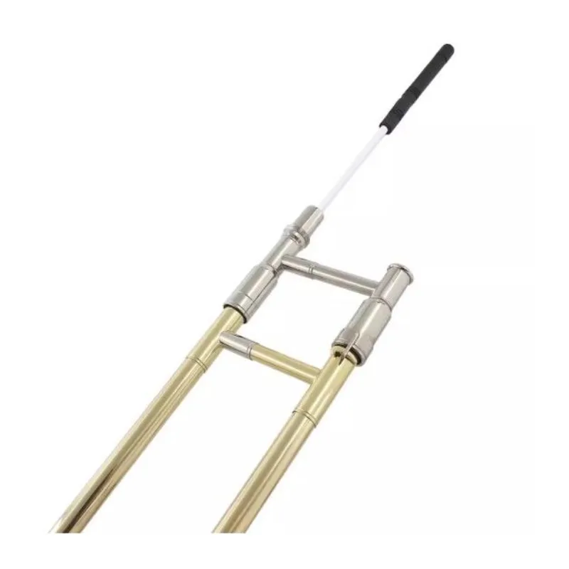 Accesorios para instrumentos, limpieza de trombón, herramienta de limpieza de barras, palo de limpieza de saliva, paño de limpieza de cinturones