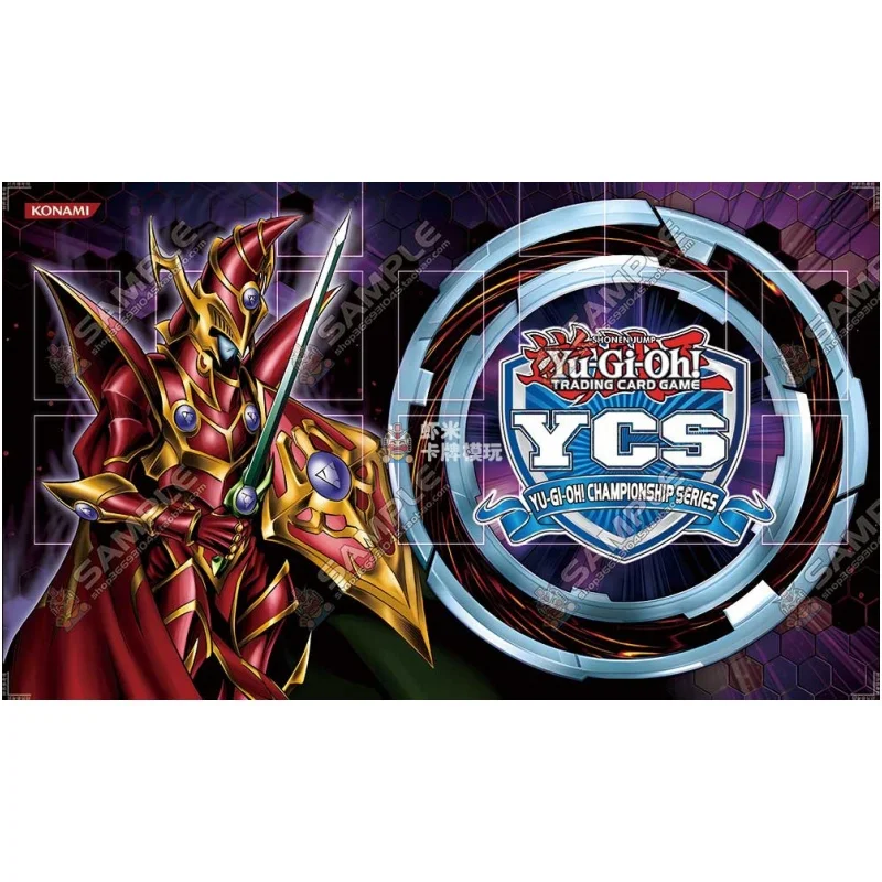 Yu-Gi-Oh Card Pad Black Magician of Chaos Girl Yugi Muto Rubber Thicken Diy Action Toy Figures Game Collection Dueling Disc