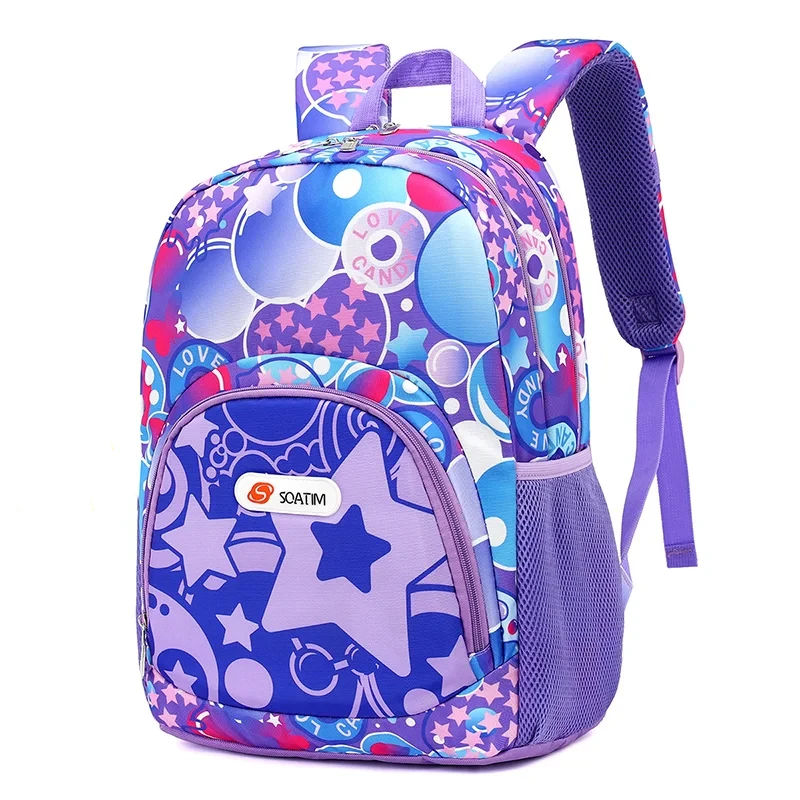 Mochilas escolares impermeables para niños y niñas, Mochila Escolar ortopédica primaria, bolsa para libros