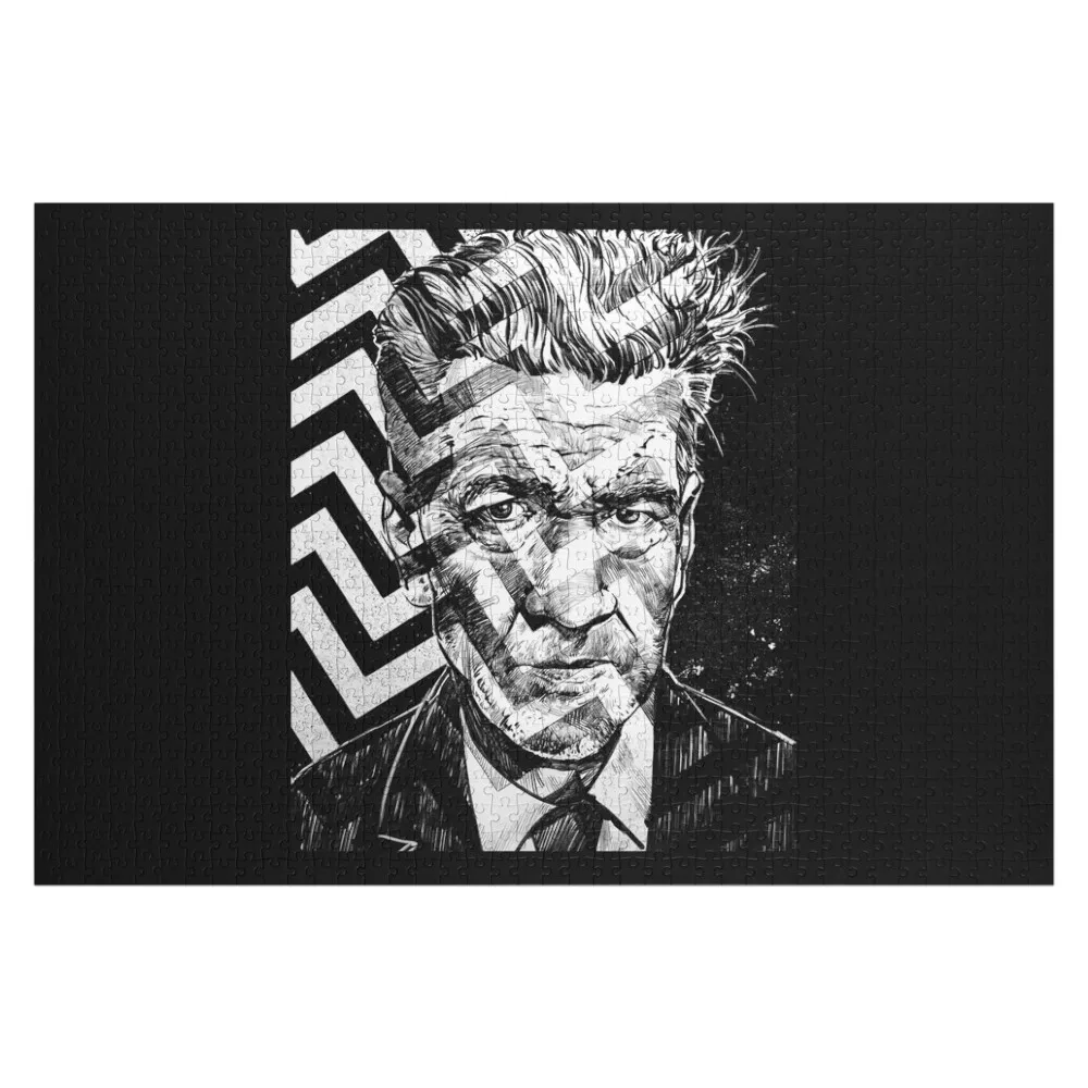 David Lynch Graphic Jigsaw Puzzle Customizable Child Gift Wooden Jigsaws For Adults Wood Name Wooden Decor Paintings Puzzle
