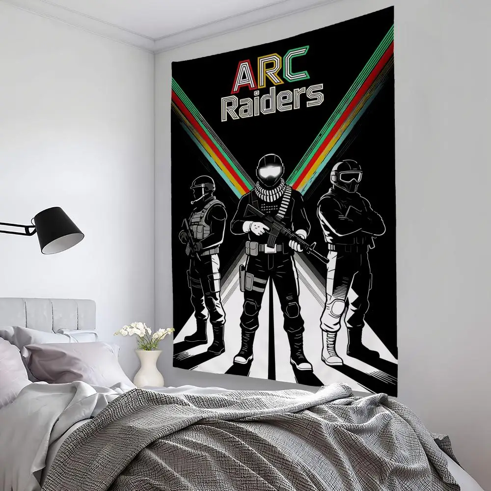 Hot Game ARC R-raiders Tapestry Indoor Outdoor Living Room Rug Patio All Weather Use Carpet Versatile Waterproof Home Decor