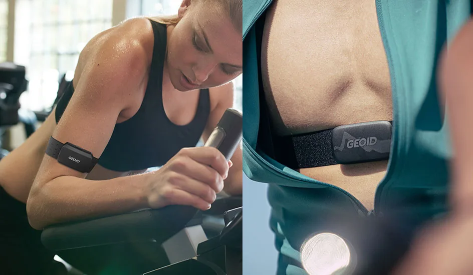 GEOID Armband Herzfrequenzmesser HS800 HRM Fitness Tracker HR Sensor HS500 Brustgurt Übung Radfahren Sport Yoga Zubehör – Detail 3