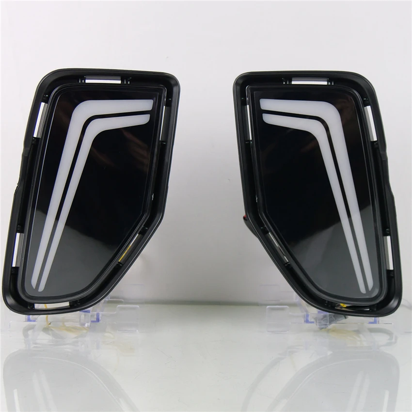 

LED DRL For Toyota Corolla 2024-2026 Daytime Running Lights With Turn Signal Fog Lamps Front Bumper Daylights Car Accessories