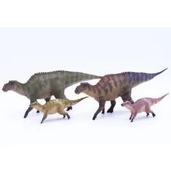 1/35 Scale HAOLONGGOOD 2Pcs/Set Maiasaura Dinosaur Model Prehistroy Animal Figure Toy Gift