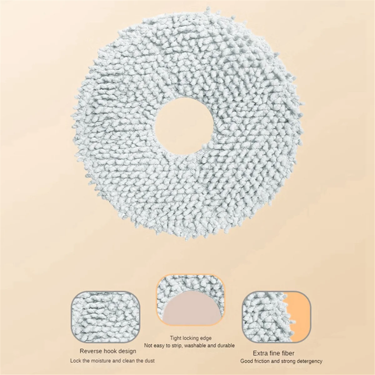 Piezas de repuesto A20M para Robot aspirador M30 Pro/C107, Cepillo Lateral principal, filtro HEPA, almohadilla de fregona, accesorios para bolsa de polvo