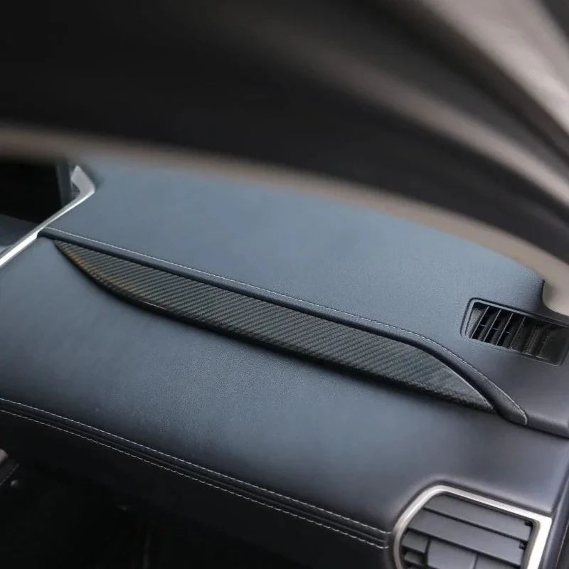 

For LEXUS NX200/300 Dry Carbon Fiber Interior Dashboard Right Long Instrument Cluster Trim Modification Decorate Accessories