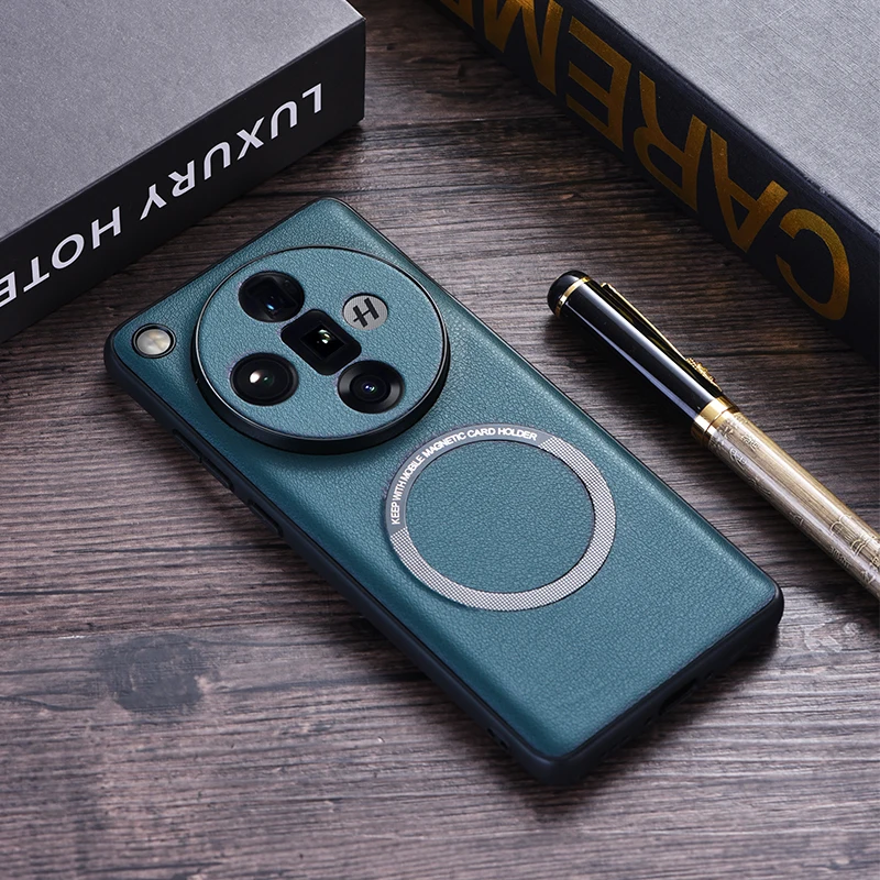 Funda de carga inalámbrica Magsafe para Oppo Find X7 Ultra Telefono Celular Funda Original Oppo Find X7 Funda móvil Find X7 Ultra