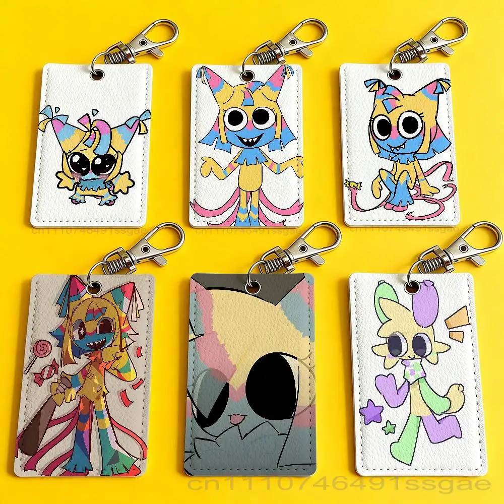 

Cute Y-Yatta Anime Badge Holder Keychain For Bank Business Work Card Holder Student Card Protective Case Bus Card