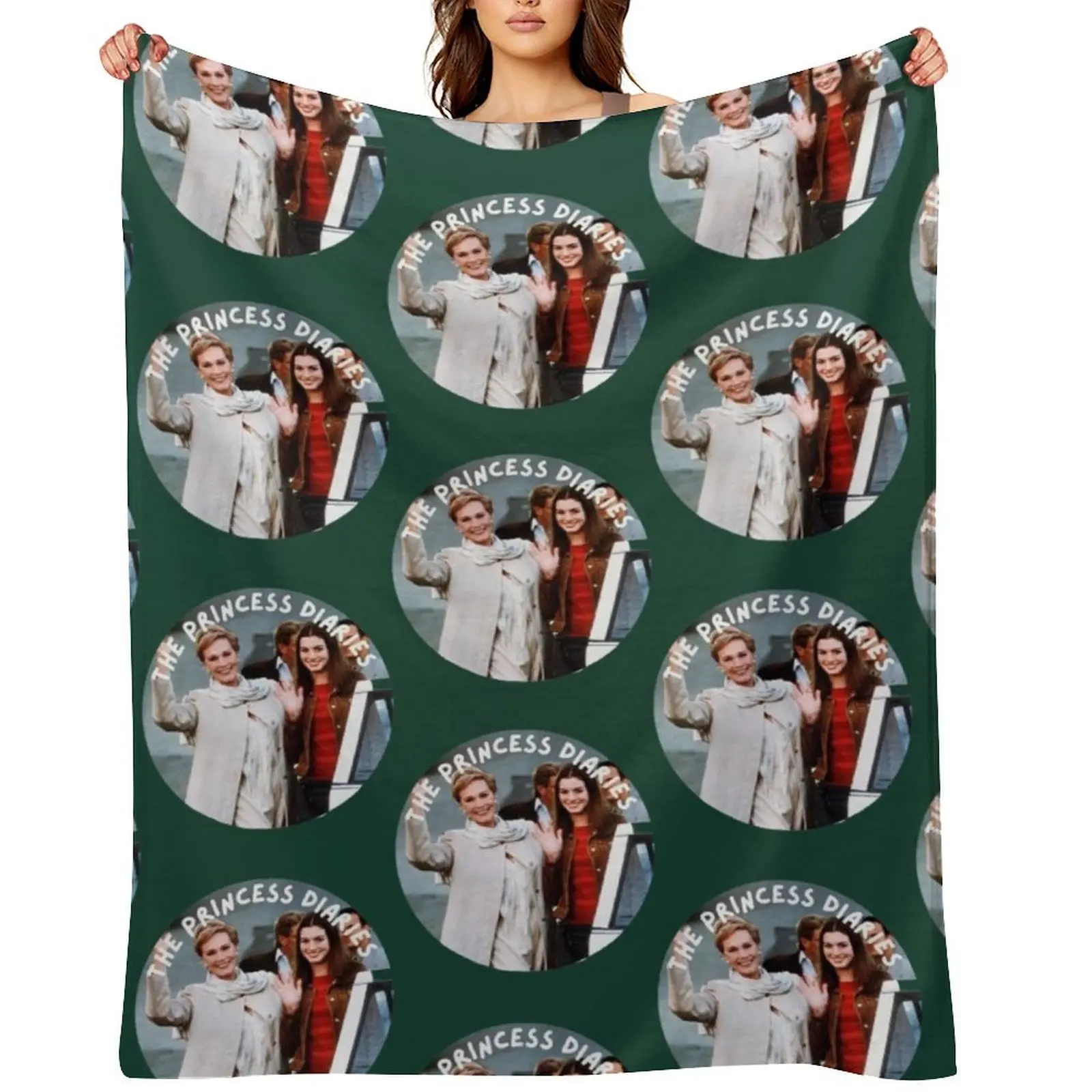 Princess Diaries Throw Blanket Plush manga Personalized Gift Single Blankets