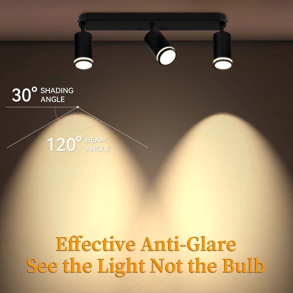 Ceiling Lamp GU10 LED Spot Light Bulb Replacement Store Chandelier Bedroom Corridor Track for  Lustre Home and Decor LED Pendant