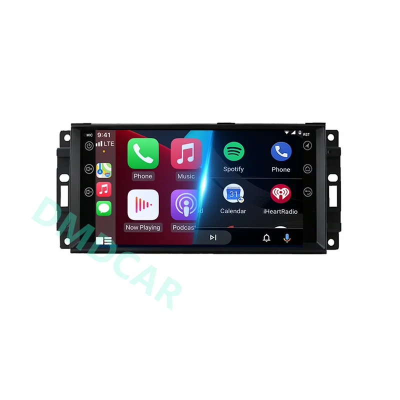 7'' CarPlay AUTO Android Car Radio Stereo Multimedia GPS Navigation For Jeep Compass Commander Grand Cherokee Wrangler Liberty