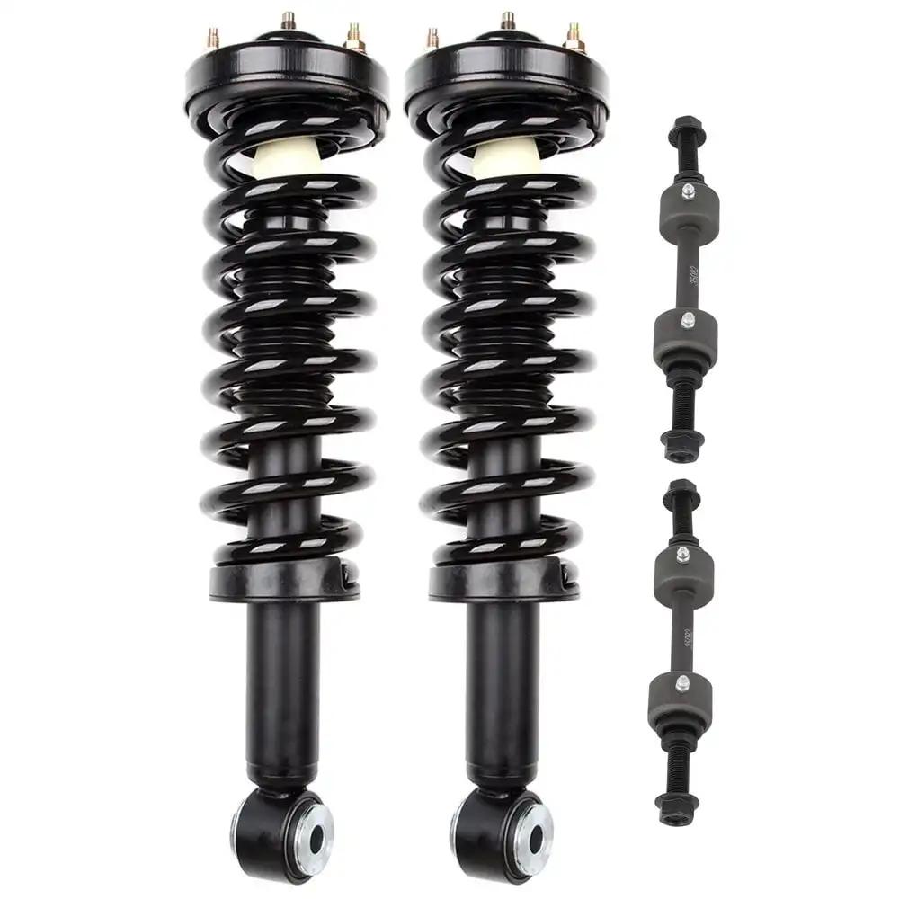 

4PCS Front Complete Strut Spring Assembly Stabilizer Bar Link Kit for 2007-2013 for Ford Expedition 2007-2013 for Lincoln Naviga