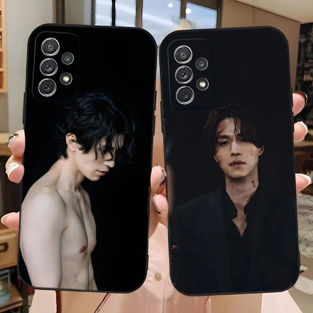 

L-Lee Dong Wook Phone Case For Samsung Galaxy A13,A21s,A22,A31,A32,A52,A53,A71,A80,A91 Soft Black Phone Cover